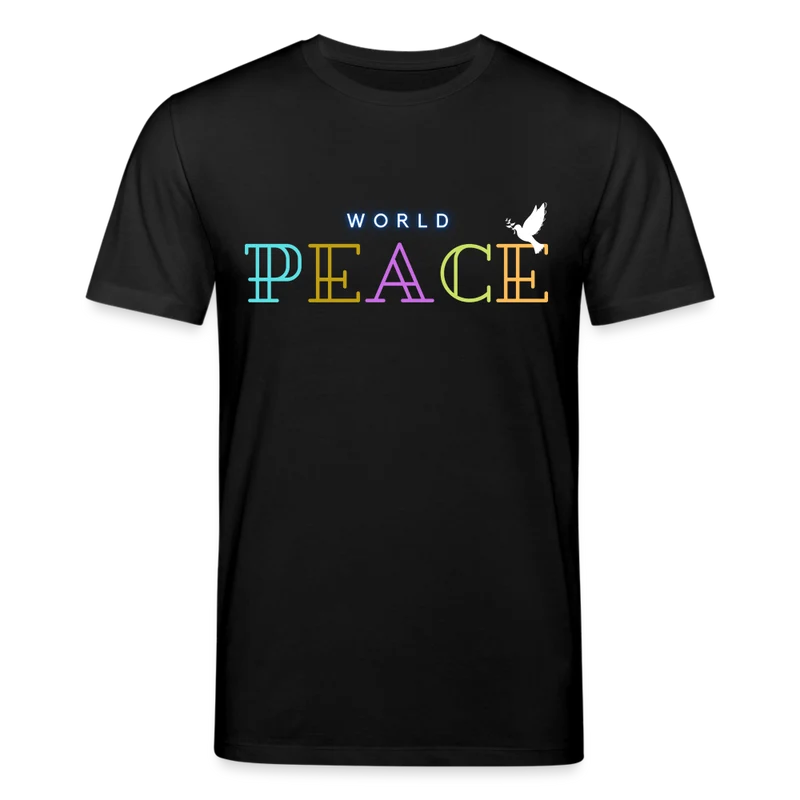 Männer Bio-T-Shirt von Stanley & Stella World Peace