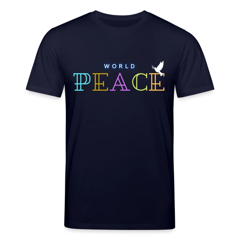 Männer Bio-T-Shirt von Stanley & Stella World Peace