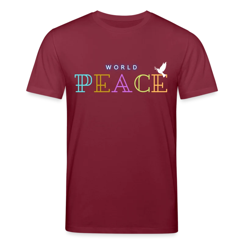 Männer Bio-T-Shirt von Stanley & Stella World Peace