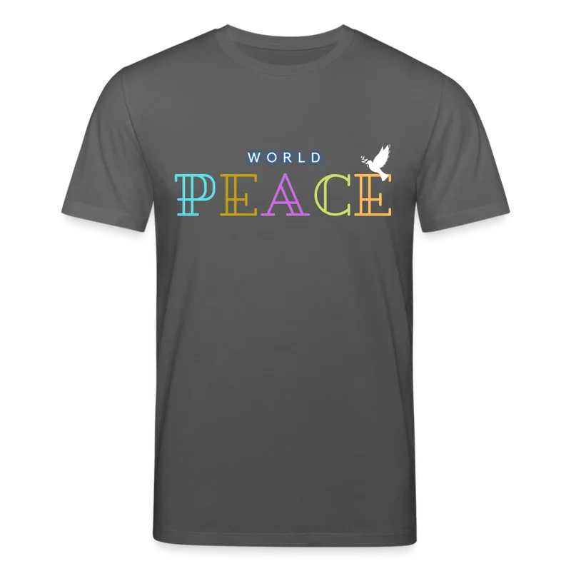 Männer Bio-T-Shirt von Stanley & Stella World Peace