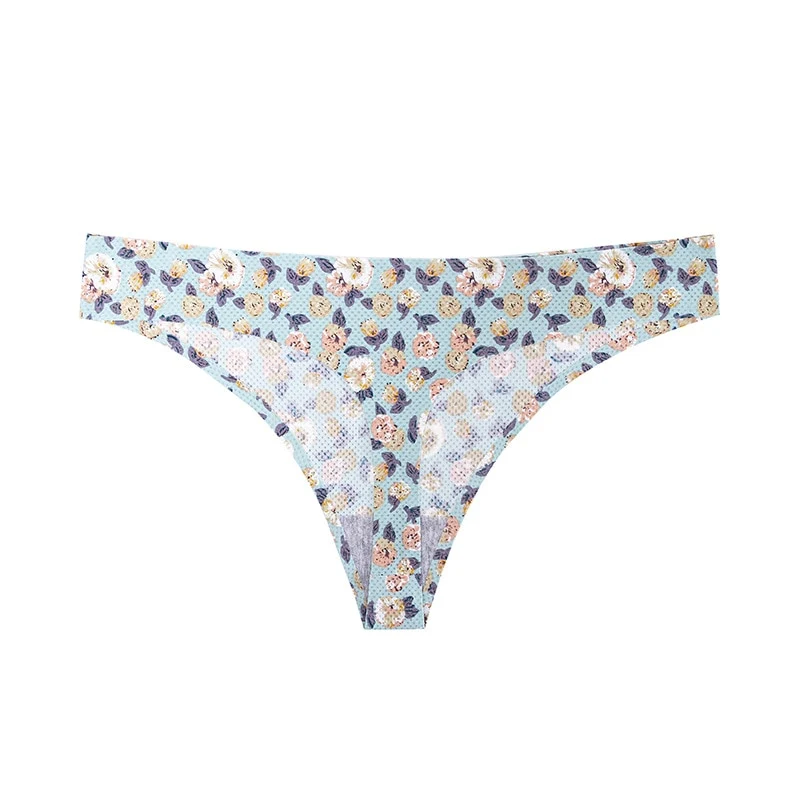 Frauen Baumwolle Nahtlose Unterwäsche Tanga G-String Höschen Schlüpfer Slip Dessous