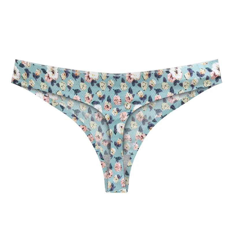 Frauen Baumwolle Nahtlose Unterwäsche Tanga G-String Höschen Schlüpfer Slip Dessous
