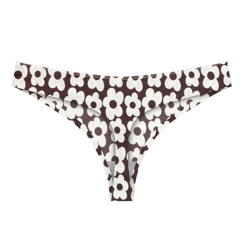 Frauen Baumwolle Nahtlose Unterwäsche Tanga G-String Höschen Schlüpfer Slip Dessous