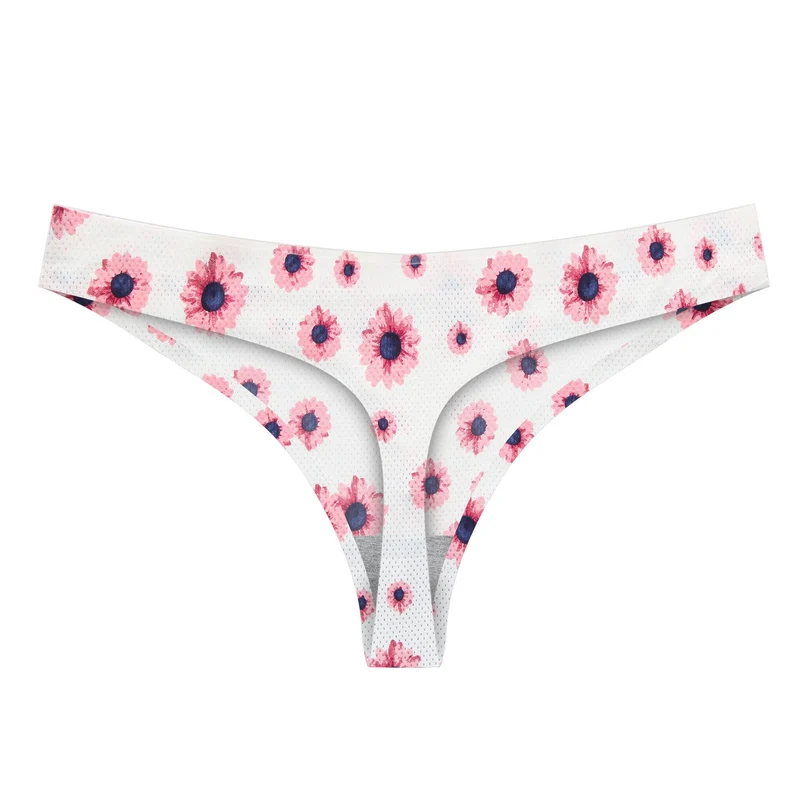 Frauen Baumwolle Nahtlose Unterwäsche Tanga G-String Höschen Schlüpfer Slip Dessous