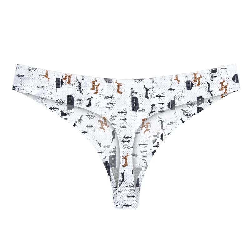 Frauen Baumwolle Nahtlose Unterwäsche Tanga G-String Höschen Schlüpfer Slip Dessous