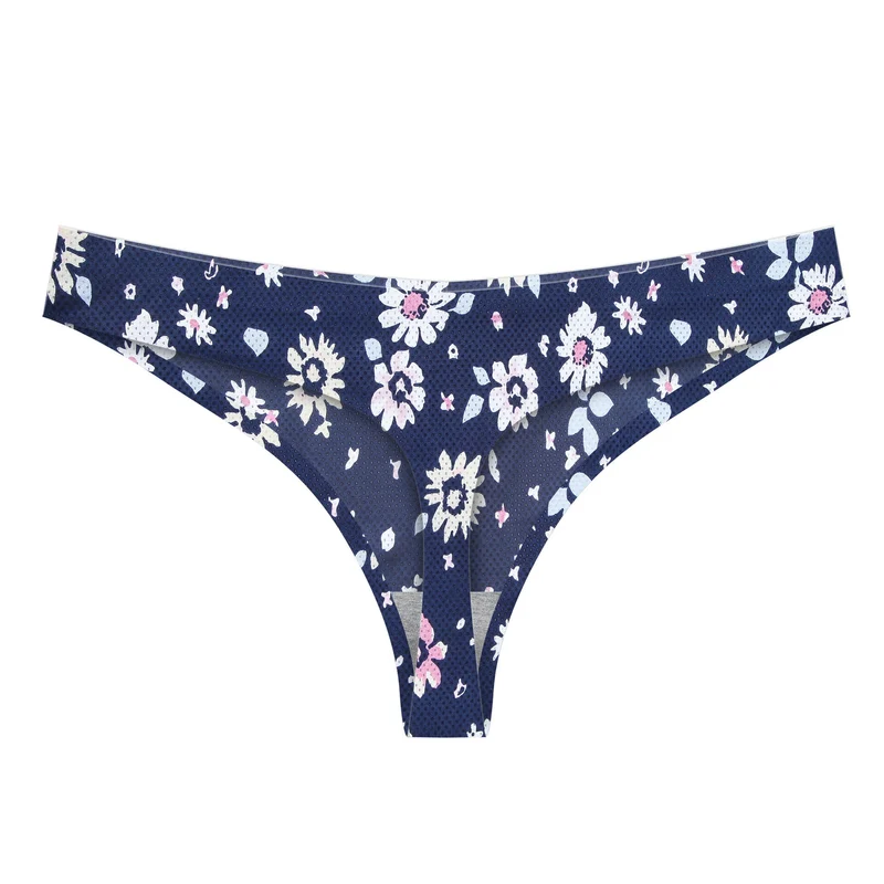 Frauen Baumwolle Nahtlose Unterwäsche Tanga G-String Höschen Schlüpfer Slip Dessous