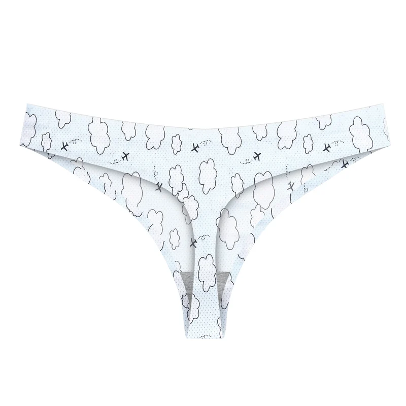 Frauen Baumwolle Nahtlose Unterwäsche Tanga G-String Höschen Schlüpfer Slip Dessous
