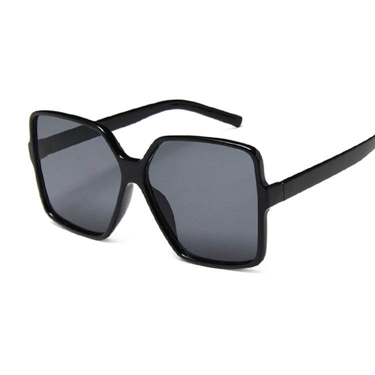 Designer Sonnenbrille Damen Herren Quadratische Übergröße Gläser Vintage UV400