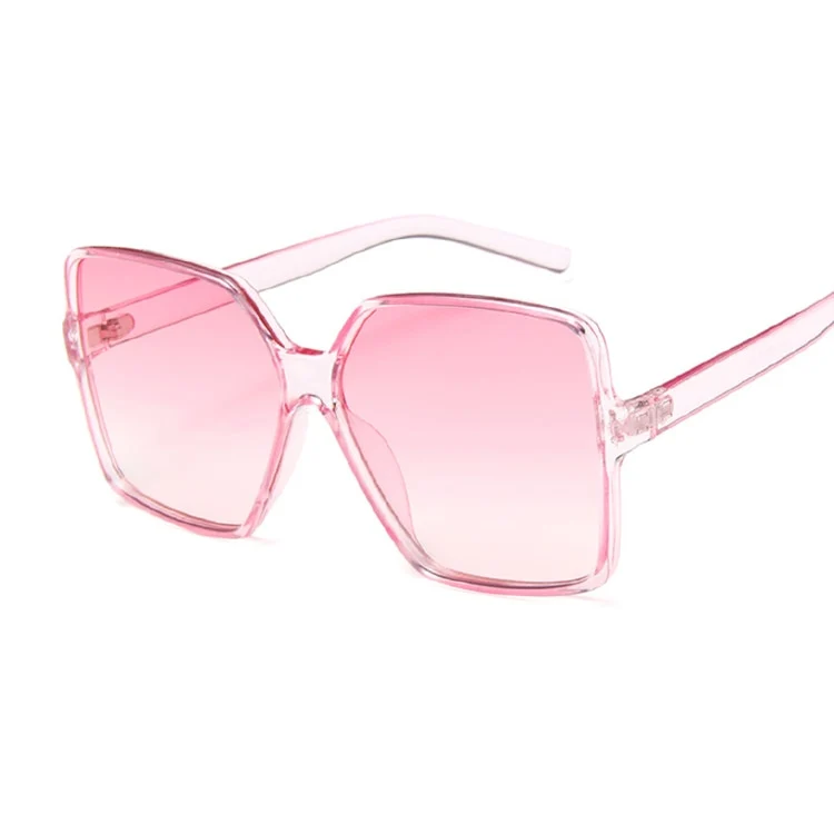 Designer Sonnenbrille Damen Herren Quadratische Übergröße Gläser Vintage UV400