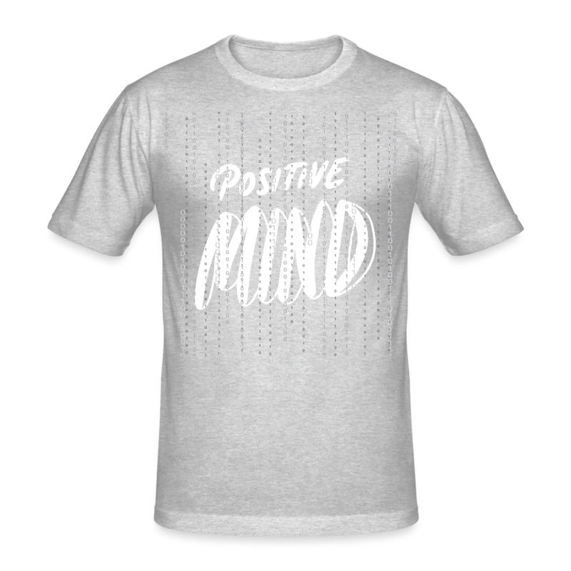 Männer Gildan Heavy Kurzarm T-Shirt Streetwear Positive Mind