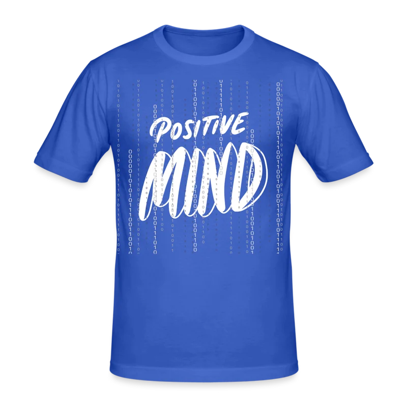 Männer Gildan Heavy Kurzarm T-Shirt Streetwear Positive Mind