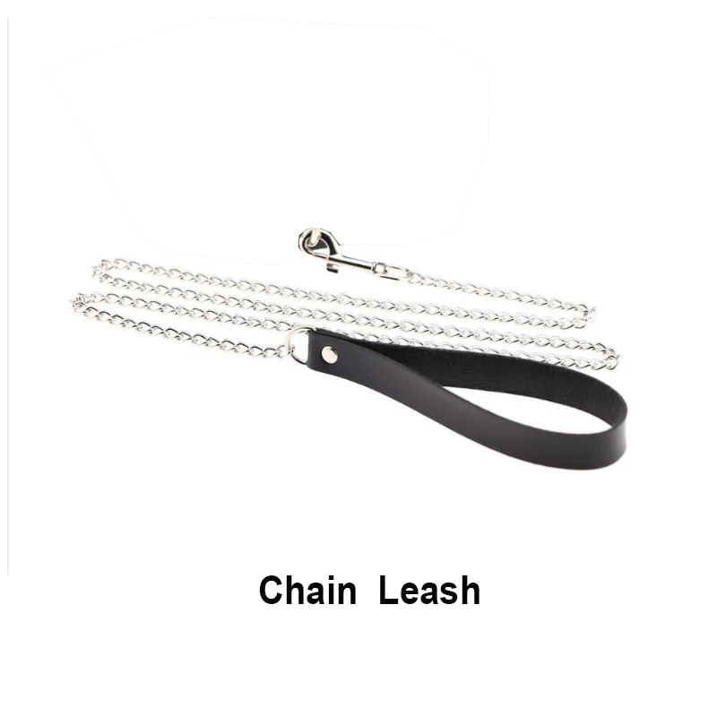 Frauen Sexy Punk Leder Dessous Halsband O-Ring Gürtelschnalle Halskette