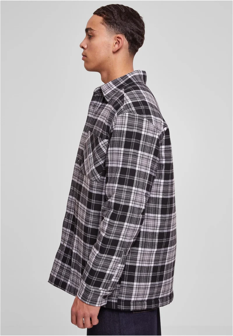 UC Padded Checked Shirt Jacket