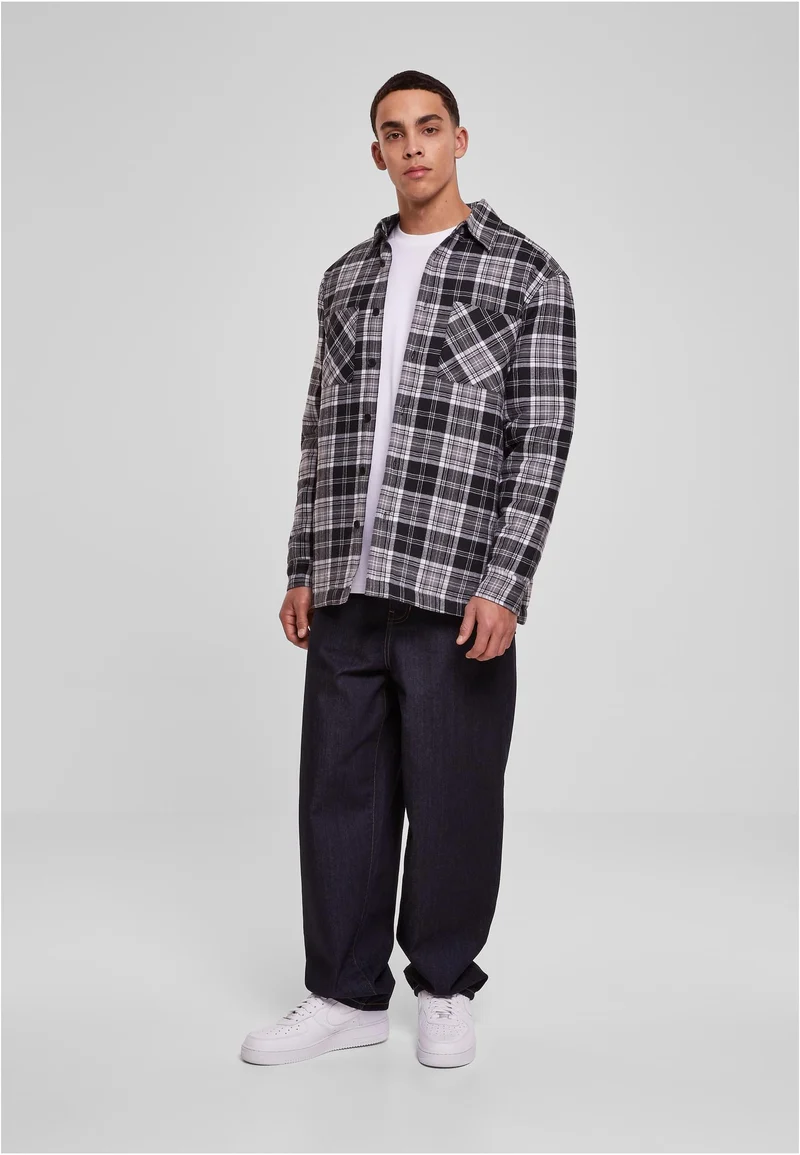 UC Padded Checked Shirt Jacket