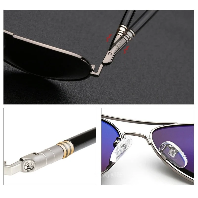 Pilotbrille Sonnenbrille Verspiegelt Fliegerbrille Brille Herren Damen UV400