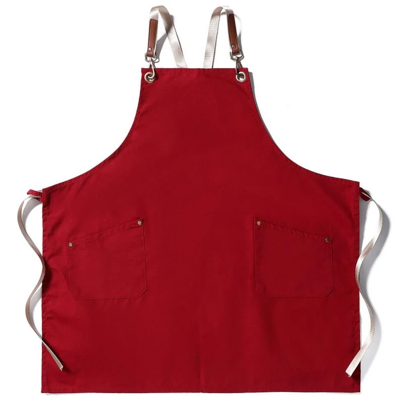 Chef Schürze Kochschürze Kellner Bistroschürze Küchenschürze Grillschürze Latzschürze