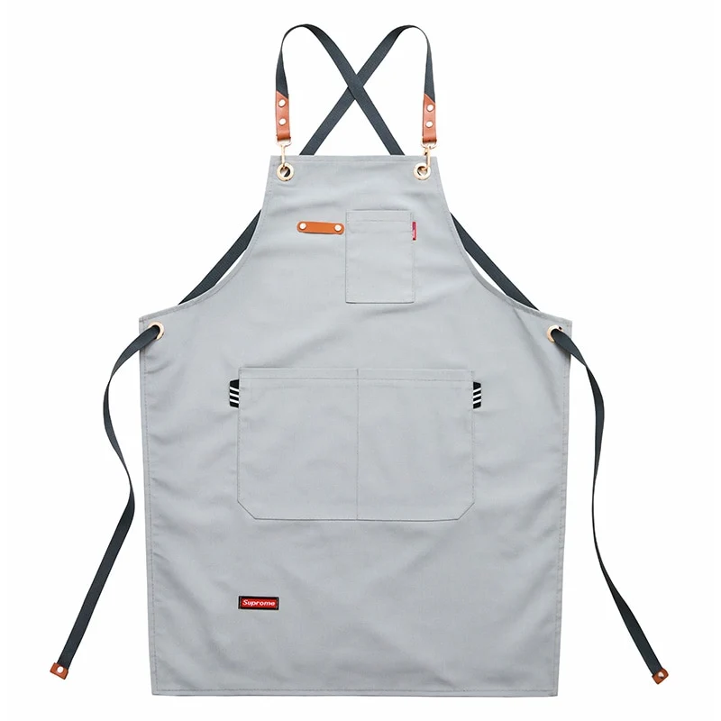 Chef Schürze Kochschürze Kellner Bistroschürze Küchenschürze Grillschürze Latzschürze