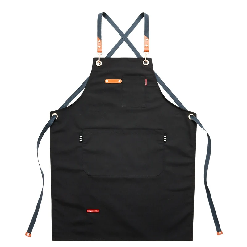 Chef Schürze Kochschürze Kellner Bistroschürze Küchenschürze Grillschürze Latzschürze
