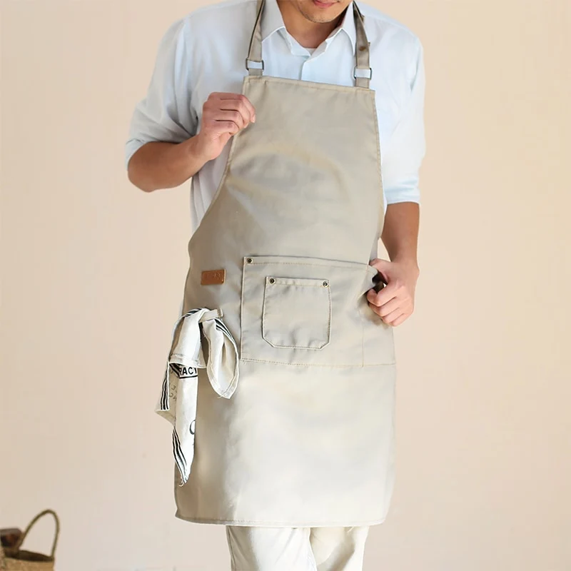 Chef Schürze Kochschürze Kellner Bistroschürze Küchenschürze Grillschürze Latzschürze