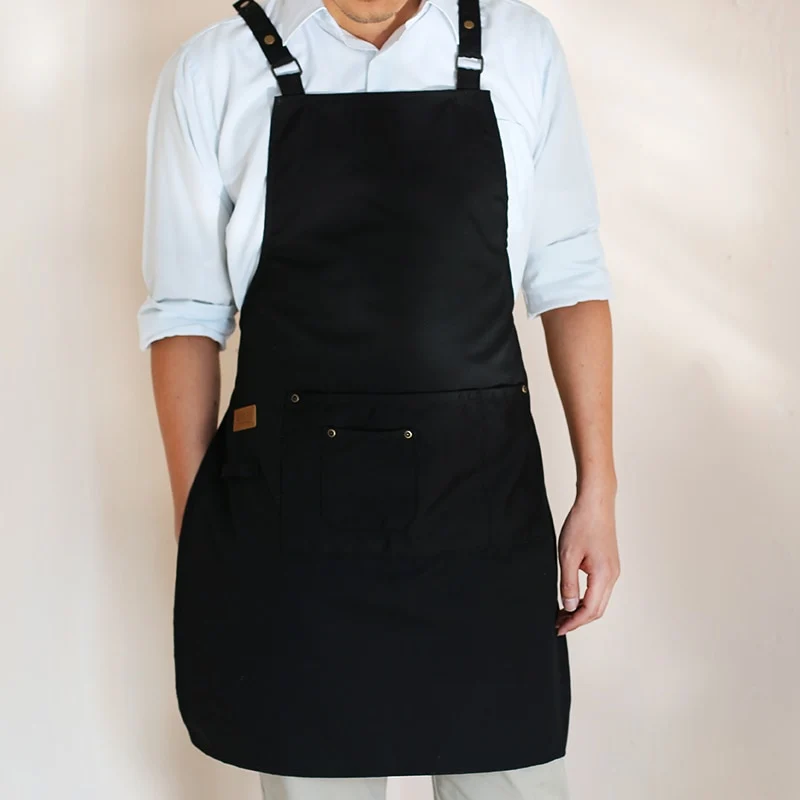 Chef Schürze Kochschürze Kellner Bistroschürze Küchenschürze Grillschürze Latzschürze