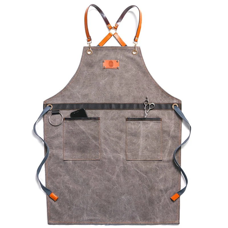 Chef Schürze Kochschürze Kellner Bistroschürze Küchenschürze Grillschürze Latzschürze