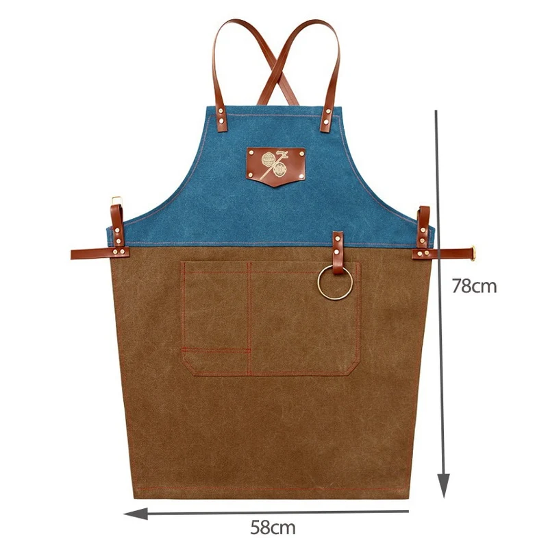 Chef Schürze Kochschürze Kellner Bistroschürze Küchenschürze Grillschürze Latzschürze