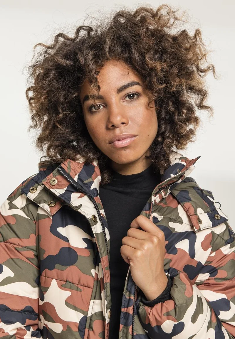 UC Boyfriend Camo Puffer Jacket