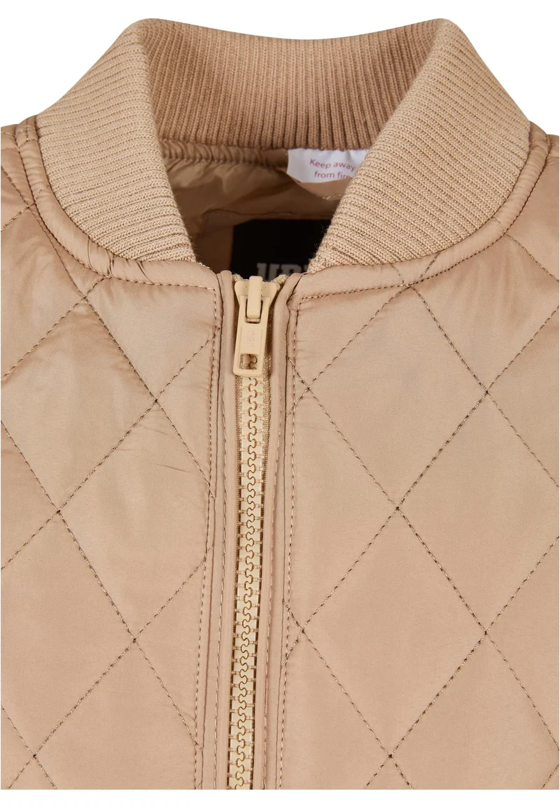 UC Girls Diamond Quilt Nylon Jacket