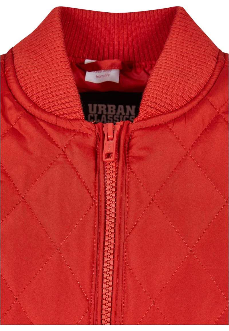 UC Girls Diamond Quilt Nylon Jacket