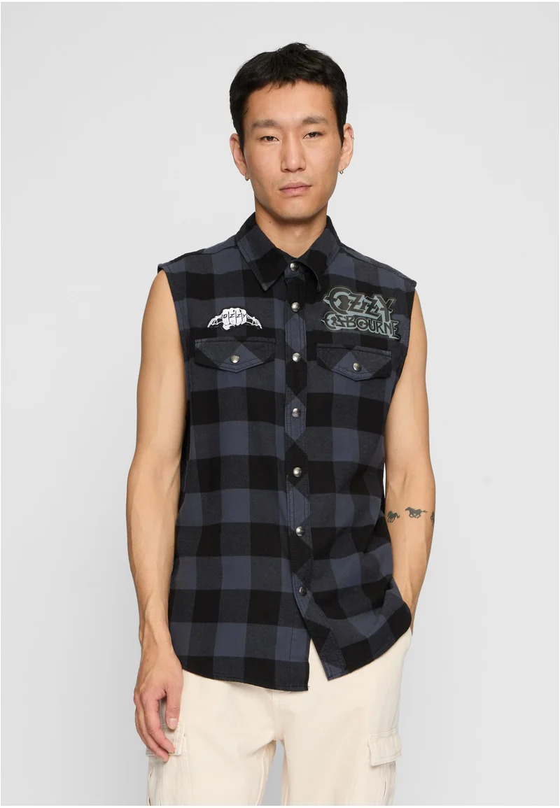 B Ozzy Checkshirt Sleeveless
