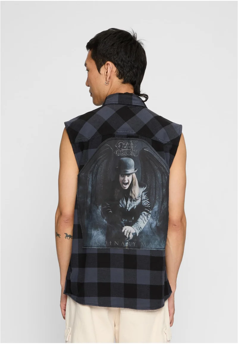 B Ozzy Checkshirt Sleeveless