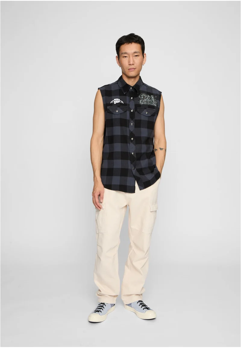 B Ozzy Checkshirt Sleeveless