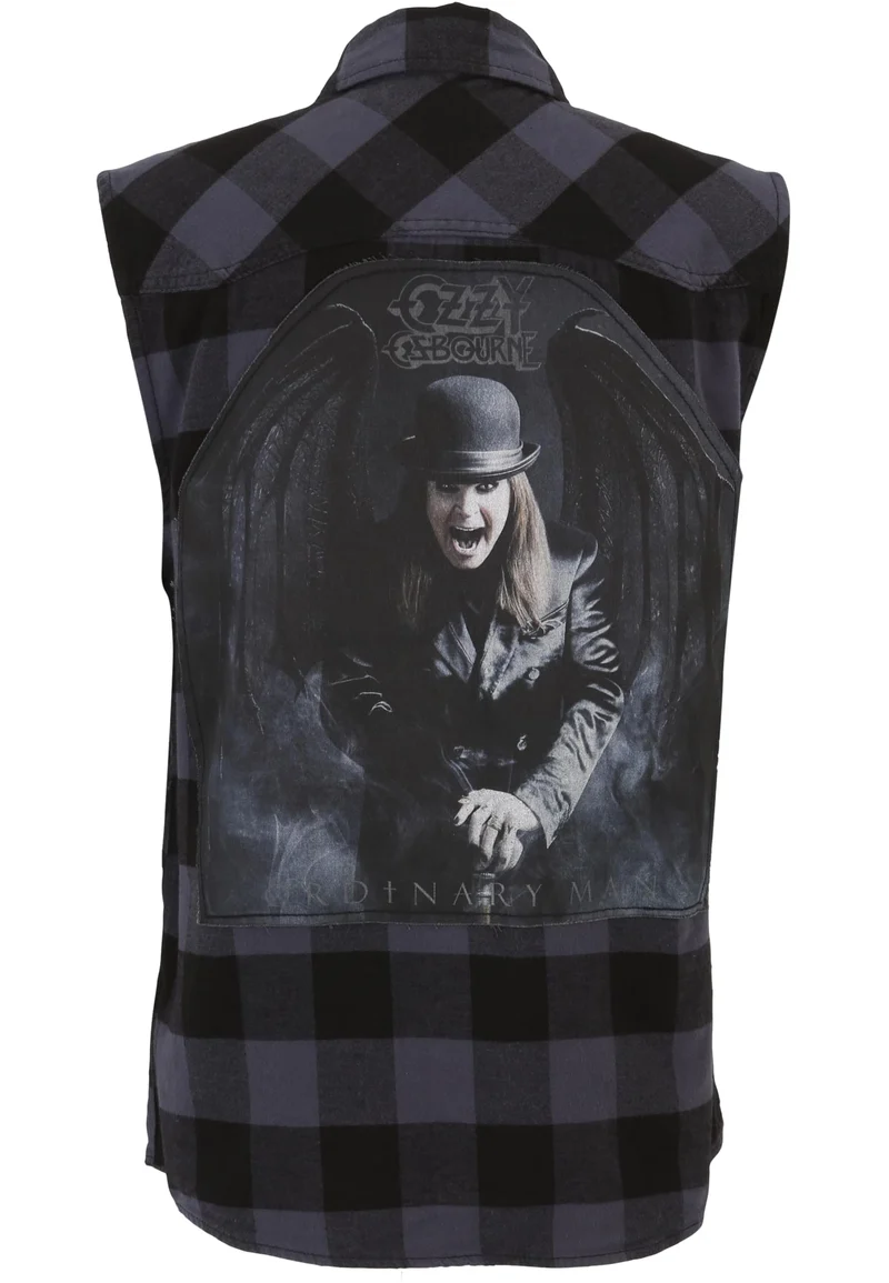 B Ozzy Checkshirt Sleeveless