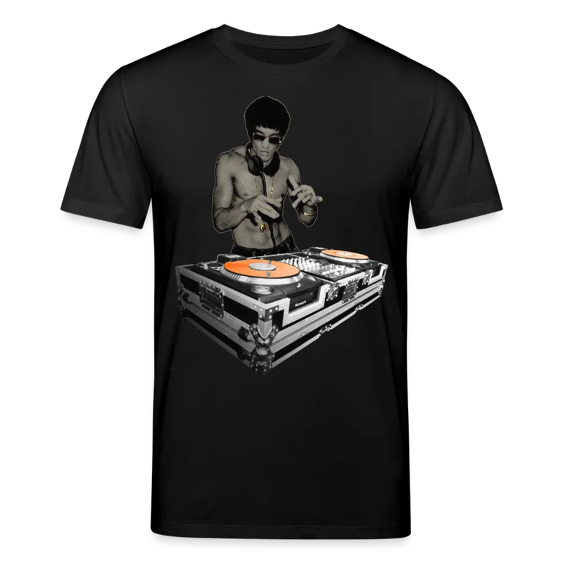 Männer Bio-T-Shirt von Stanley & Stella Bruce Lee DJ