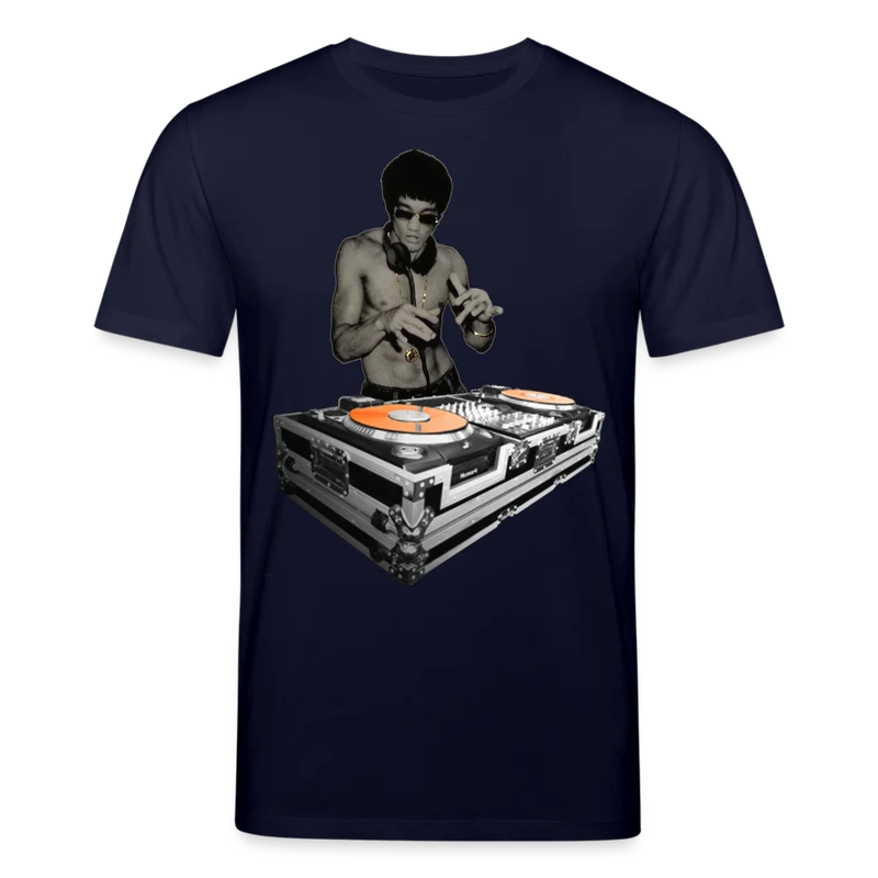 Männer Bio-T-Shirt von Stanley & Stella Bruce Lee DJ