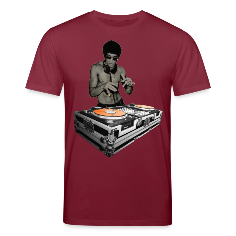 Männer Bio-T-Shirt von Stanley & Stella Bruce Lee DJ