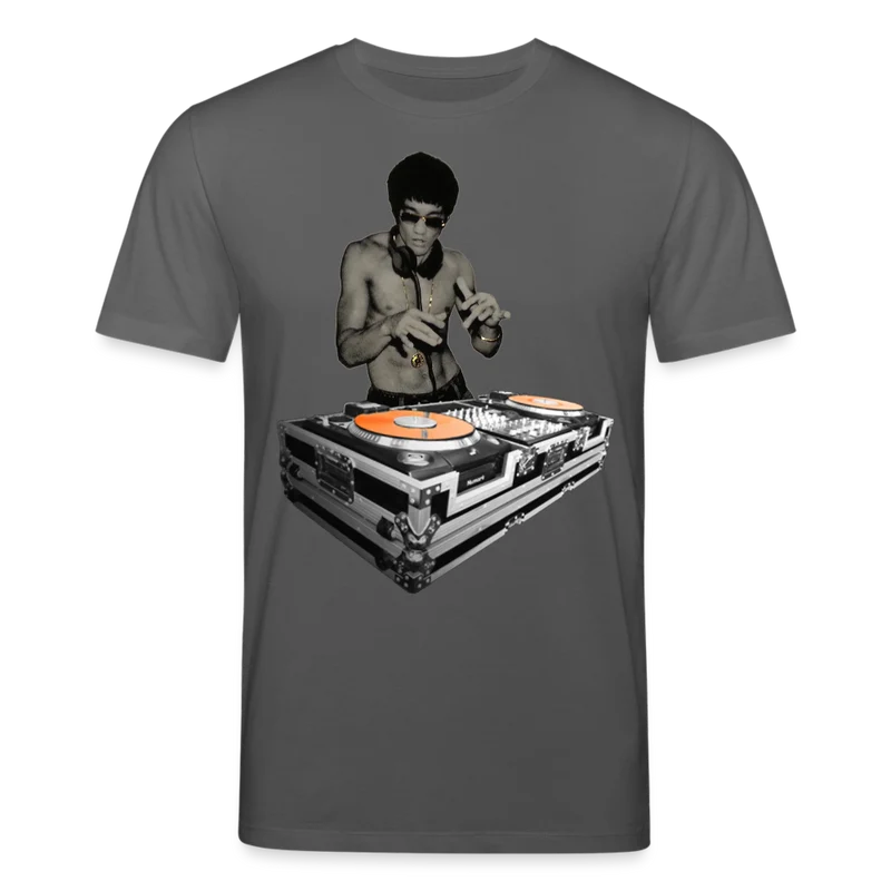 Männer Bio-T-Shirt von Stanley & Stella Bruce Lee DJ