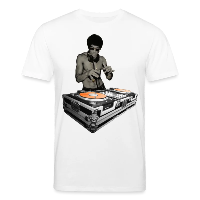 Männer Bio-T-Shirt von Stanley & Stella Bruce Lee DJ