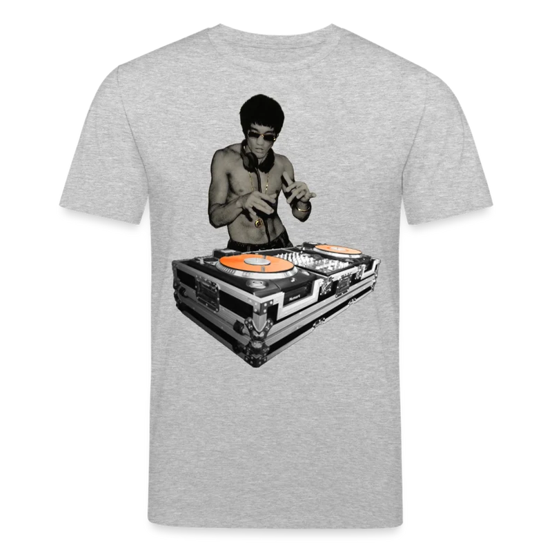 Männer Bio-T-Shirt von Stanley & Stella Bruce Lee DJ