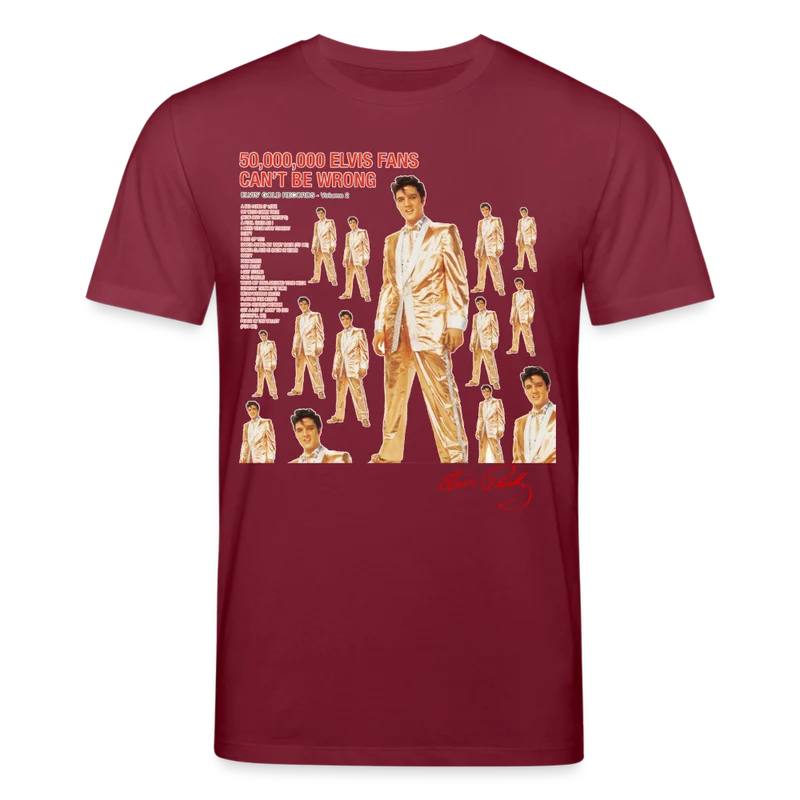 Männer Bio-T-Shirt von Stanley & Stella Elvis