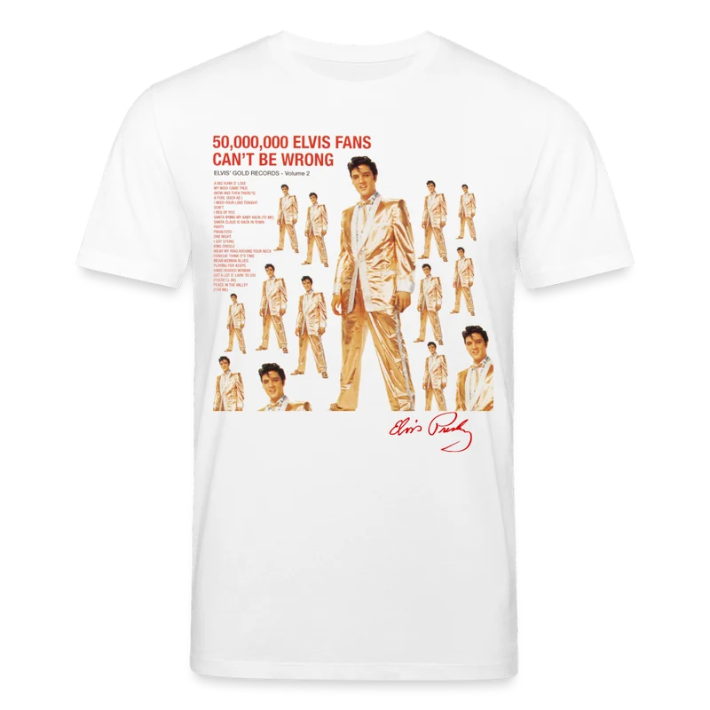 Männer Bio-T-Shirt von Stanley & Stella Elvis