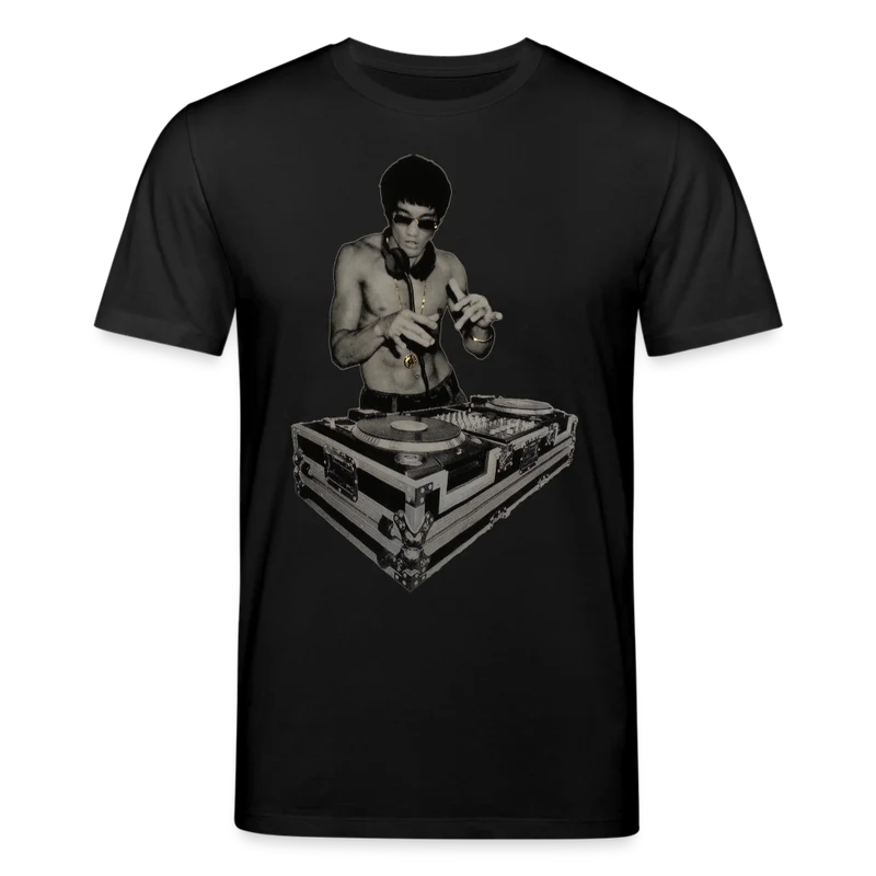 Männer Bio-T-Shirt von Stanley & Stella Bruce Lee DJ