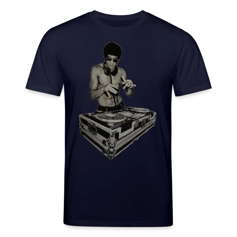 Männer Bio-T-Shirt von Stanley & Stella Bruce Lee DJ