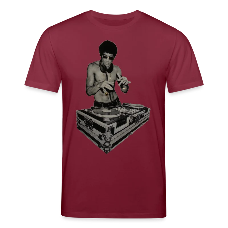 Männer Bio-T-Shirt von Stanley & Stella Bruce Lee DJ