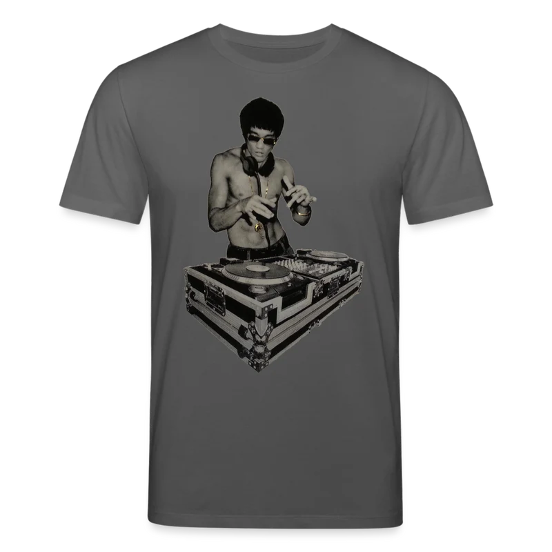 Männer Bio-T-Shirt von Stanley & Stella Bruce Lee DJ