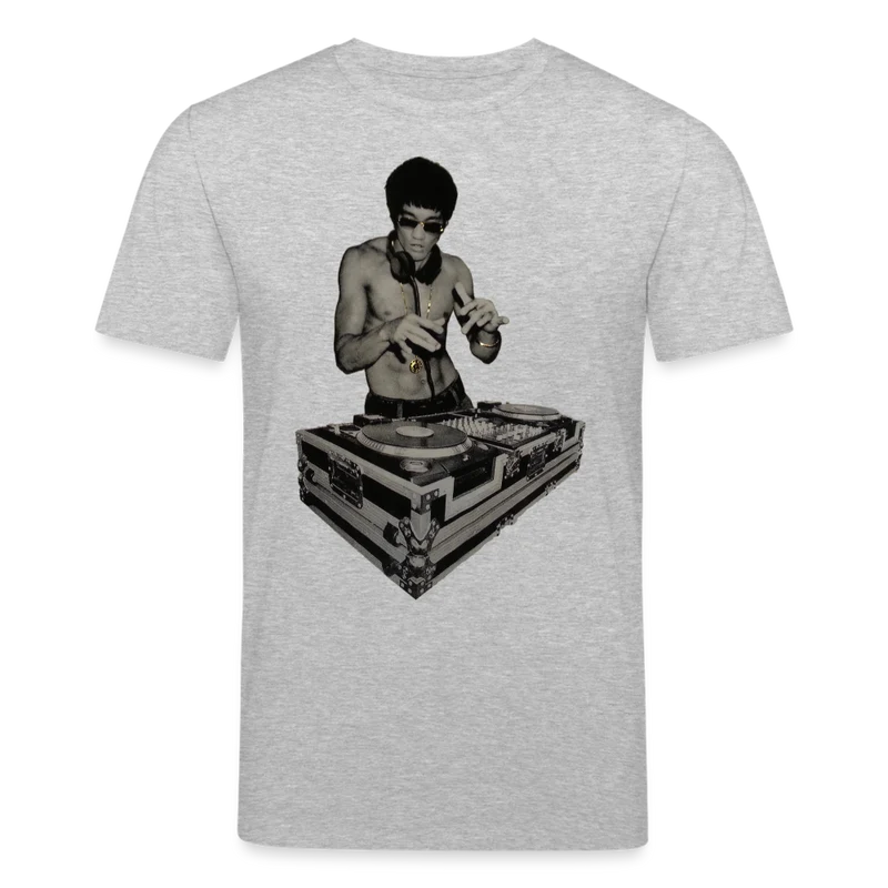 Männer Bio-T-Shirt von Stanley & Stella Bruce Lee DJ