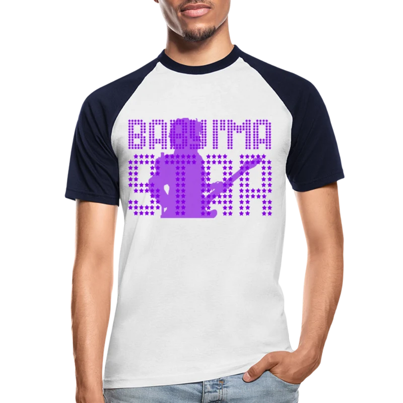 Männer Baseball-T-Shirt Baby I'm a Star Prince