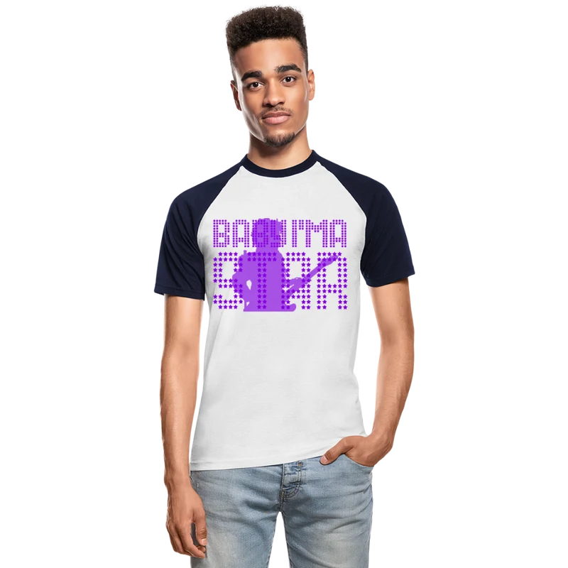 Männer Baseball-T-Shirt Baby I'm a Star Prince