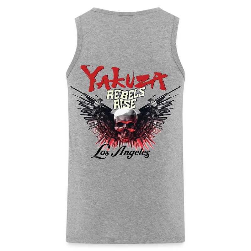 Männer Premium Tanktop T-Shirt Yakuza Muskelshirt Achselshirt