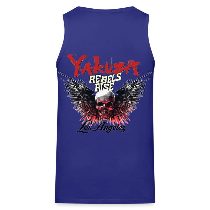 Männer Premium Tanktop T-Shirt Yakuza Muskelshirt Achselshirt